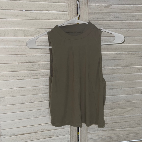 Olive green tank top. - Picture 1 of 1